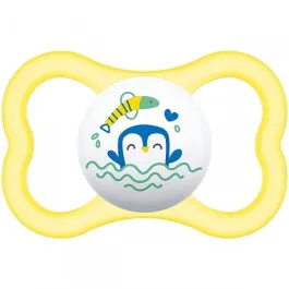 Chupeta MAM Air Neutra SkinSoft Bico Silicone Nº2 +6 Meses - 1 Unidade