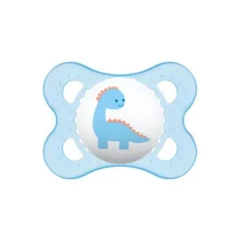 Chupeta MAM Original Coleção Trends Azul Silicone Bico Ortodôntico Nº1 0-6 Meses - 1 Unidade