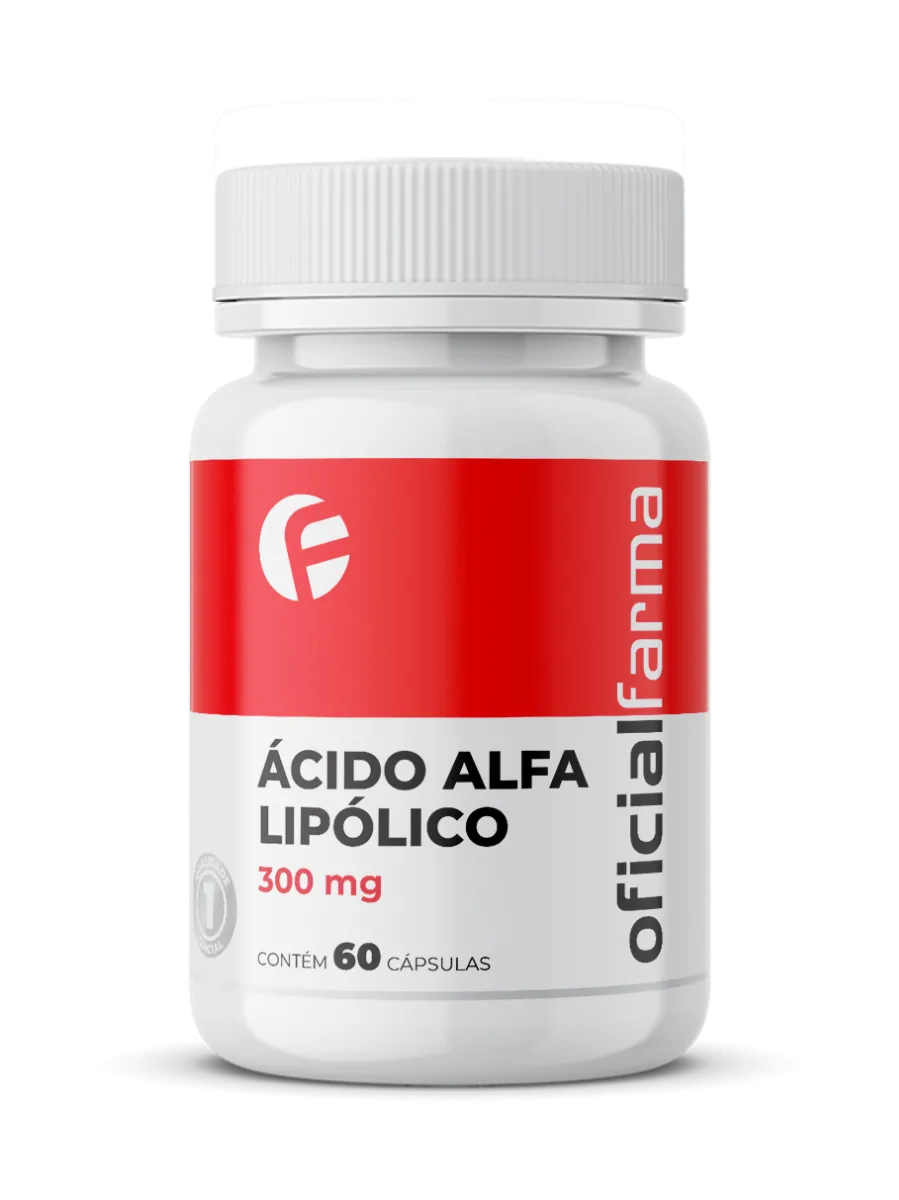Ácido Alfa Lipóico 300mg 60 Cápsulas