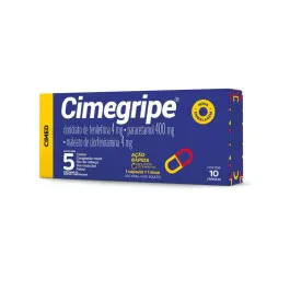 Cimegripe 10 Cápsulas