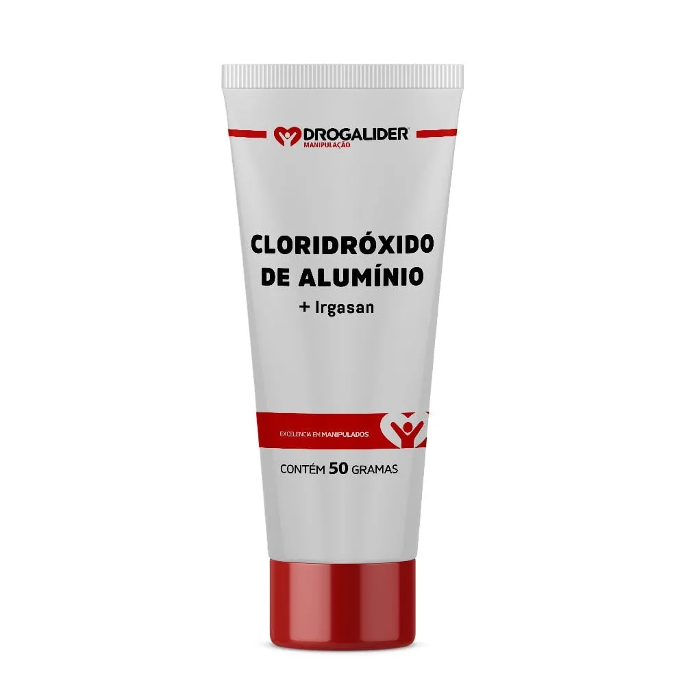 Cloridróxido de Alumínio + Irgasan Creme Anti-Transpirante 50g