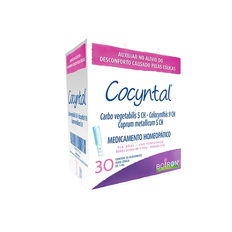 Cocyntal Solução Oral com 30 Flaconetes 1ml