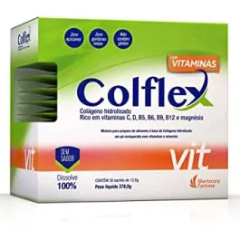 Colágeno Hidrolisado - Colflex Vit 30 Sachês de 12,6g - Cosmed