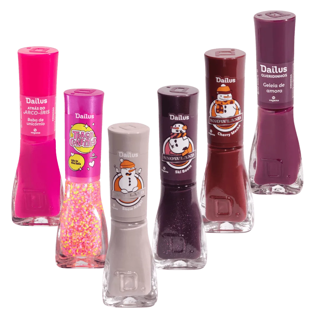 Combo de esmaltes Dailus