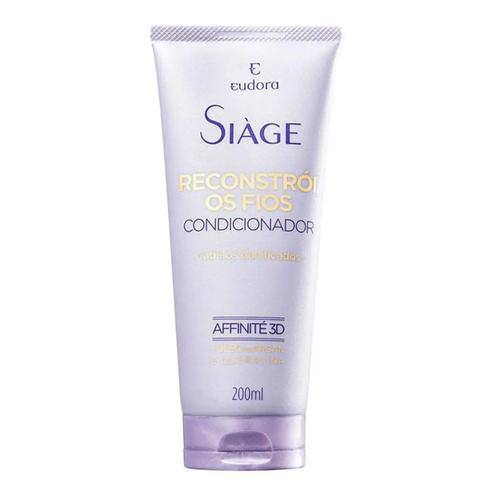 Condicionador Siàge Reconstrói Os Fios 200ml