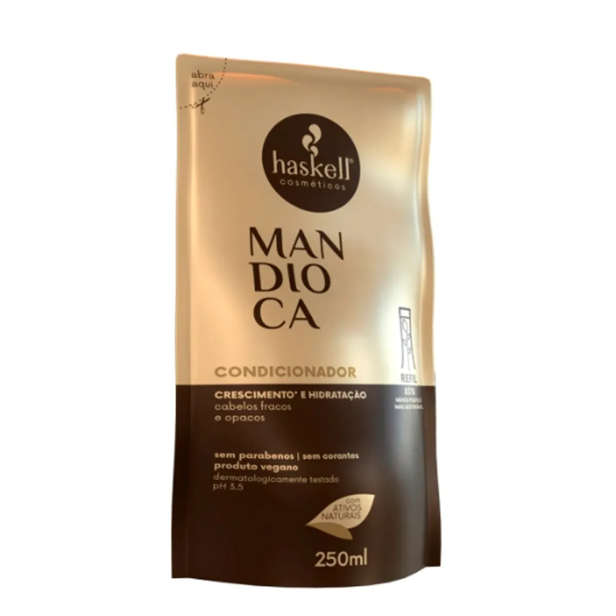 Condicionador Haskell Mandioca Refil 250ml