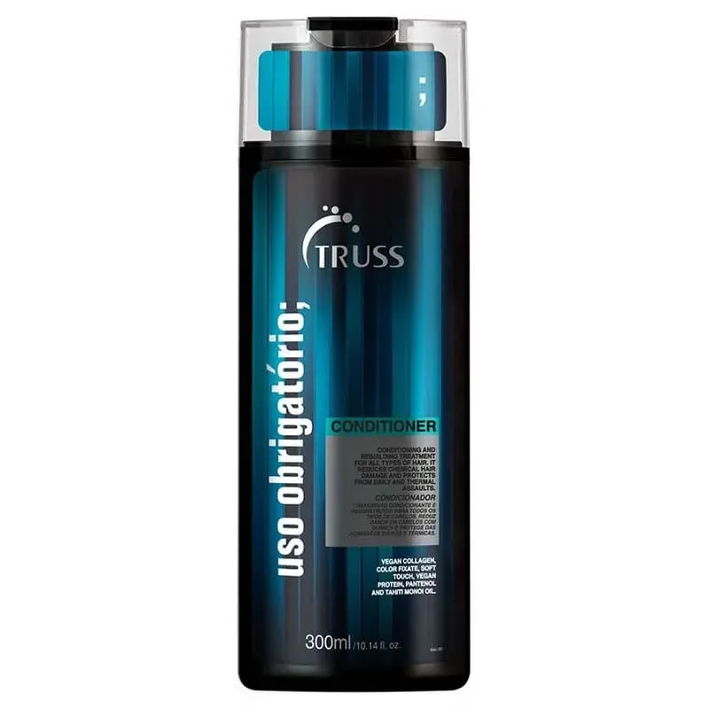 Condicionador Uso Obrigatorio Truss 300ml Unika Cosmeticos - Unika Cosméticos