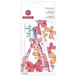 Alicate Cutícula e Espátula Mundial Style