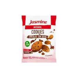 Cookie Integral Jasmine Sabor Chocolate Gotas 150g