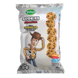 Cookies VITAO Disney Sem Glúten Baunilha 60g