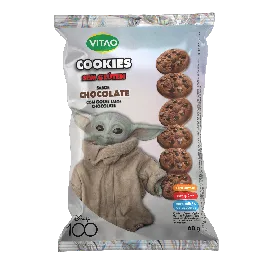 Cookies VITAO Disney Sem Glúten Chocolate 60g
