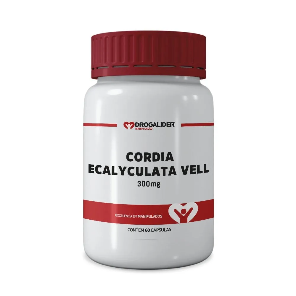 Cordia Ecalyculata Vell 300mg 60 cápsulas