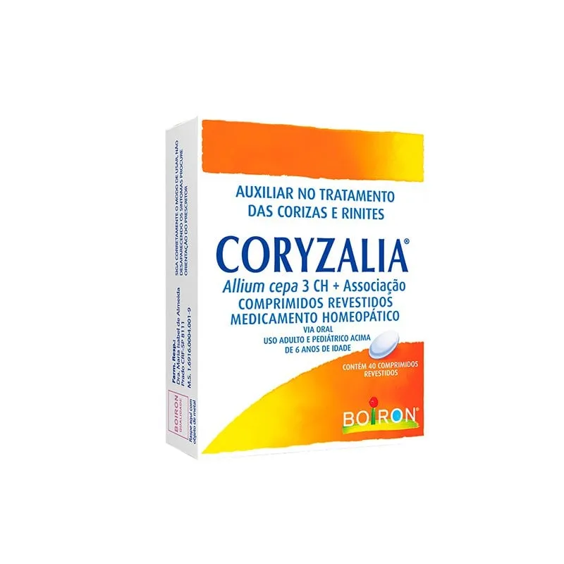Coryzalia 40 Comprimidos