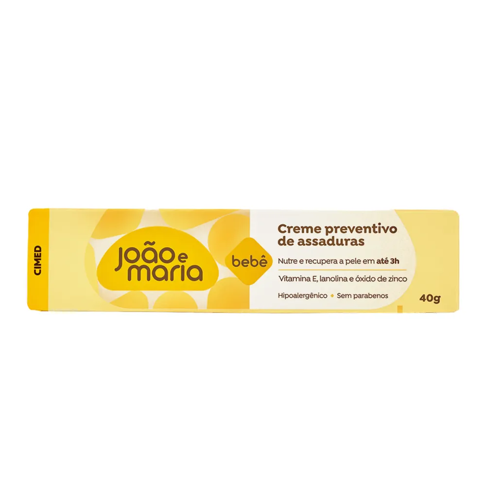 Creme Preventivo De Assaduras João E Maria 40g