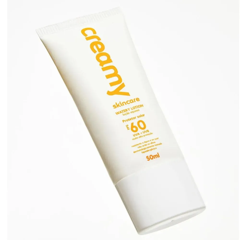 Protetor Solar Facial Loção FPS 60 Creamy 50ml