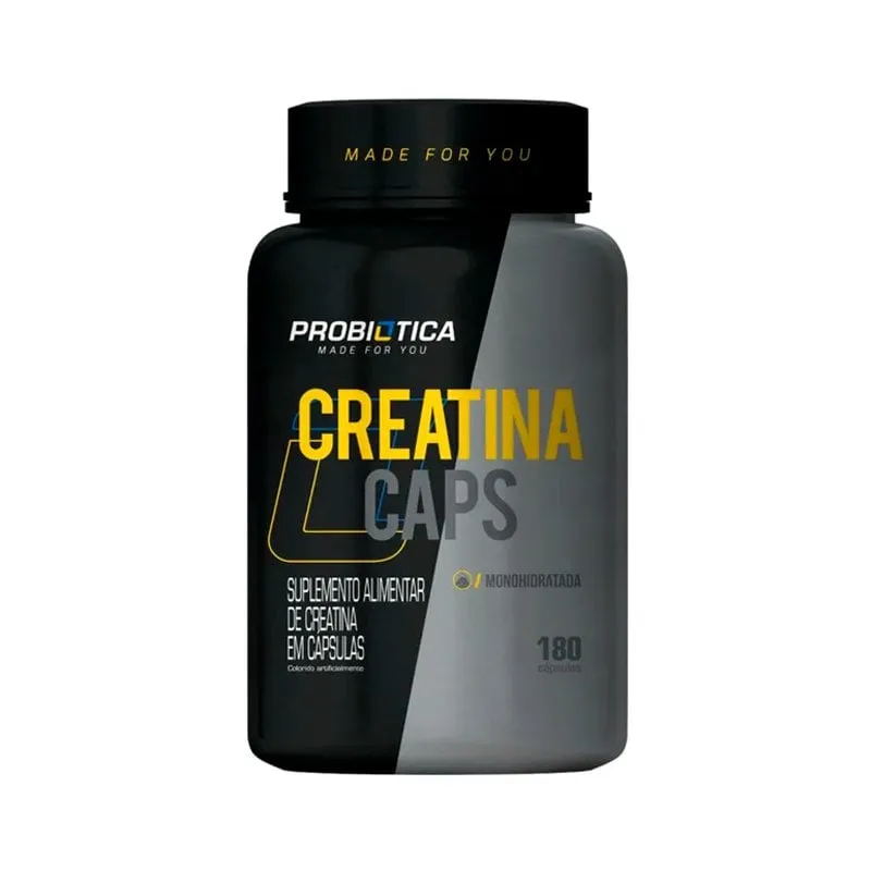 Creatina 180 Cápsulas Probiótica