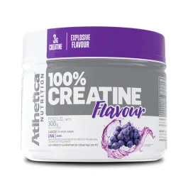 Creatina - 100% CREATINE Flavour Uva 300g - Atlhetica Nutrition