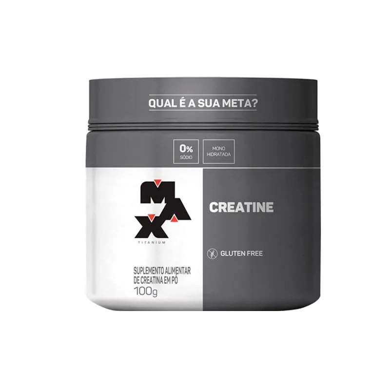 Creatine Monohidratada Max Titanium 100g