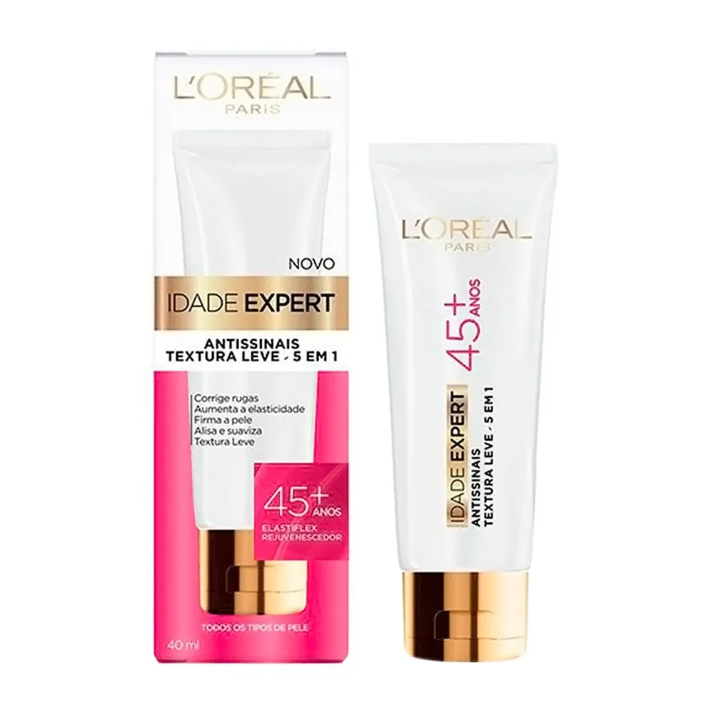 Creme Antissinais Idade Expert 45+ L'Oréal Paris 40ml