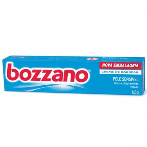 Creme de Barbear Bozzano Pele Sensível 65g