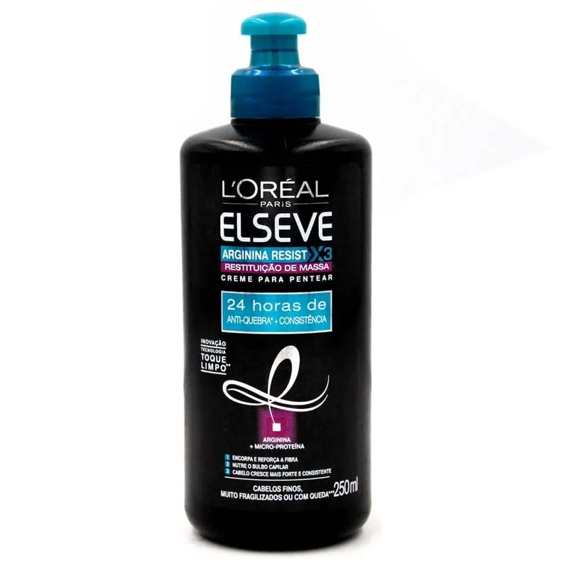 Creme de Pentear Elseve Arginina Restituição de Massa 250ml