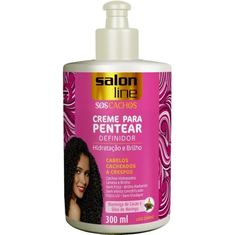 Creme de Pentear Salon Line S.O.S Cachos Definidor 300ml