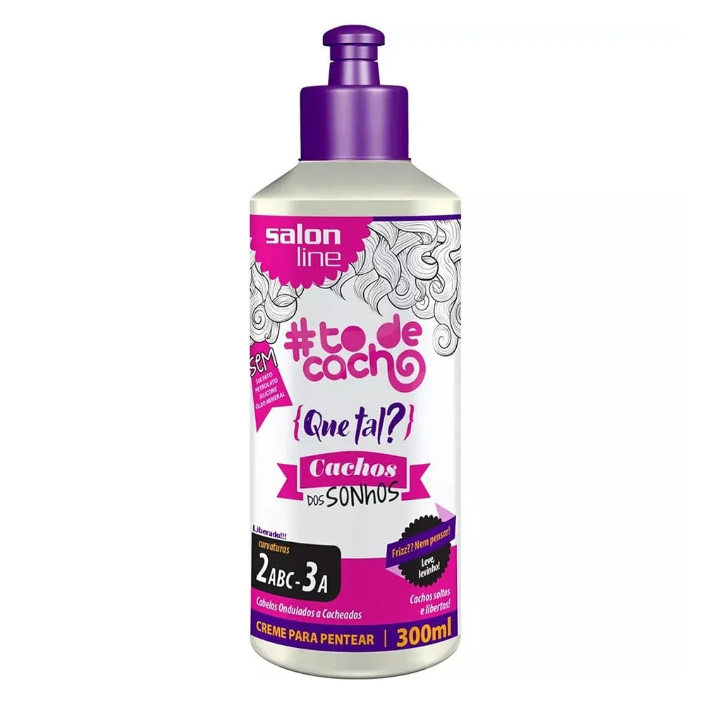 Creme de Pentear Salon Line #TodeCachos Cachos dos Sonhos 300ml