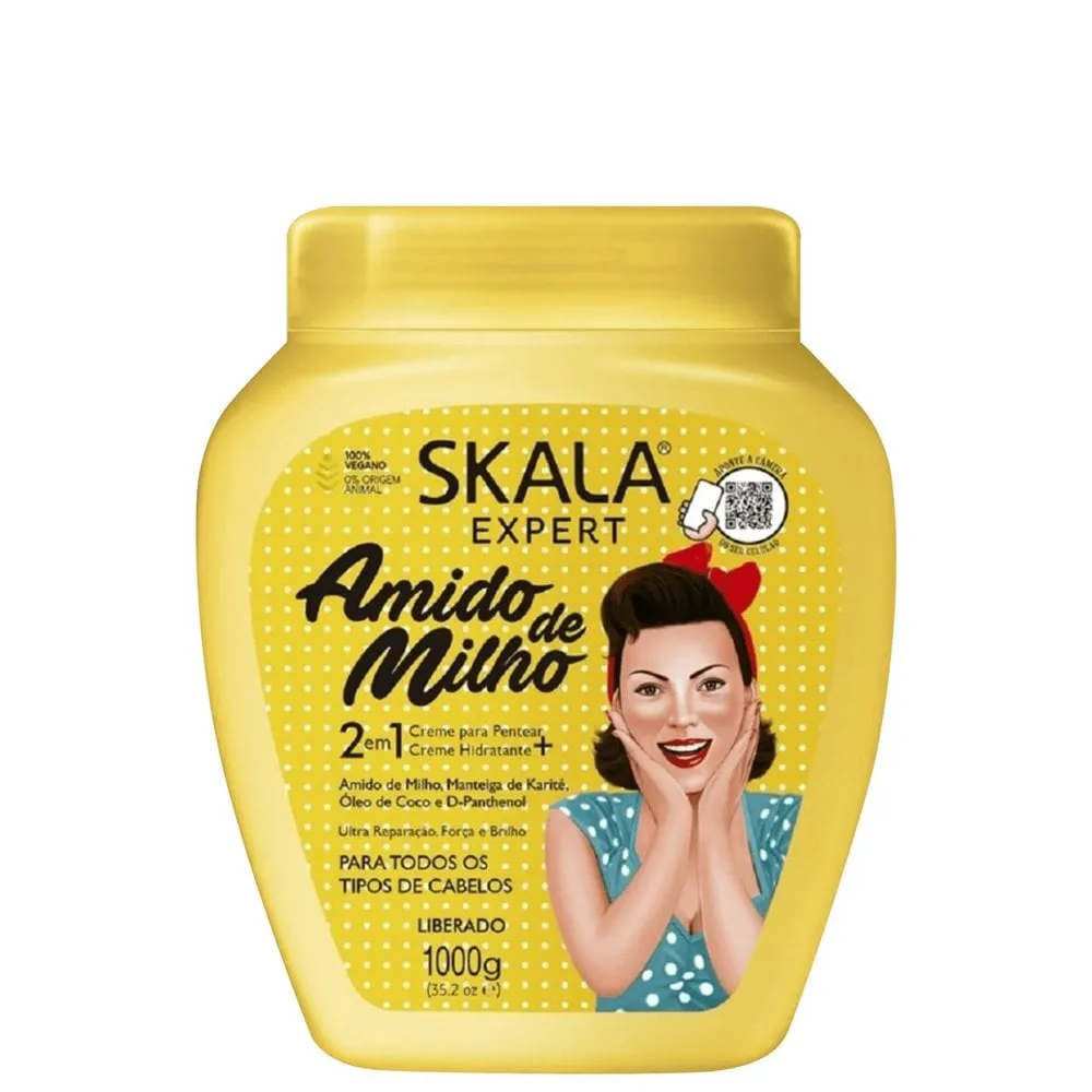 Creme de Tratamento Skala Amido de Milho 1kg