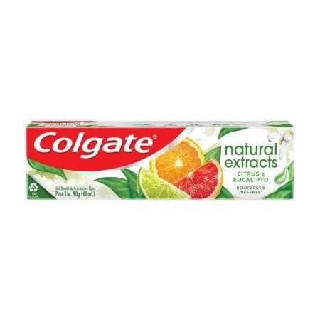 Creme Dental Colgate Natural Extracts Defesa Reforçada com 90g