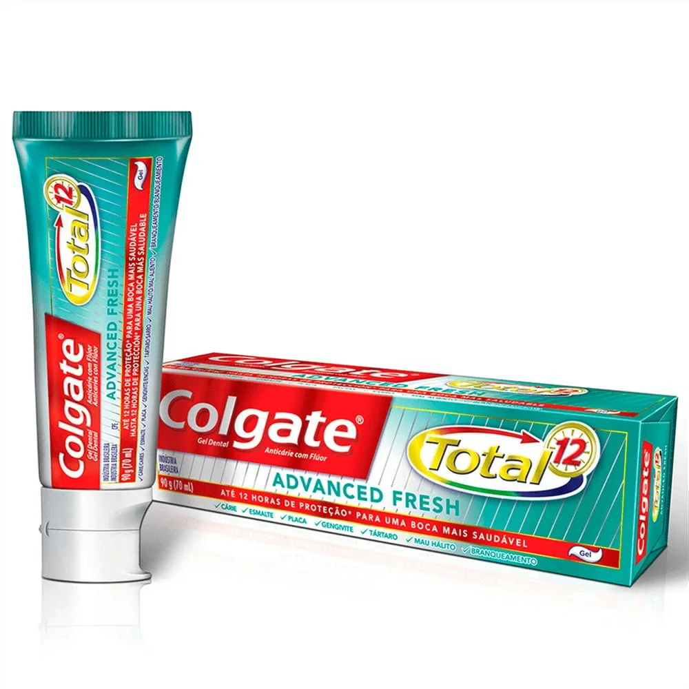 Creme Dental Colgate Total 12 Advanced Fresh 90g