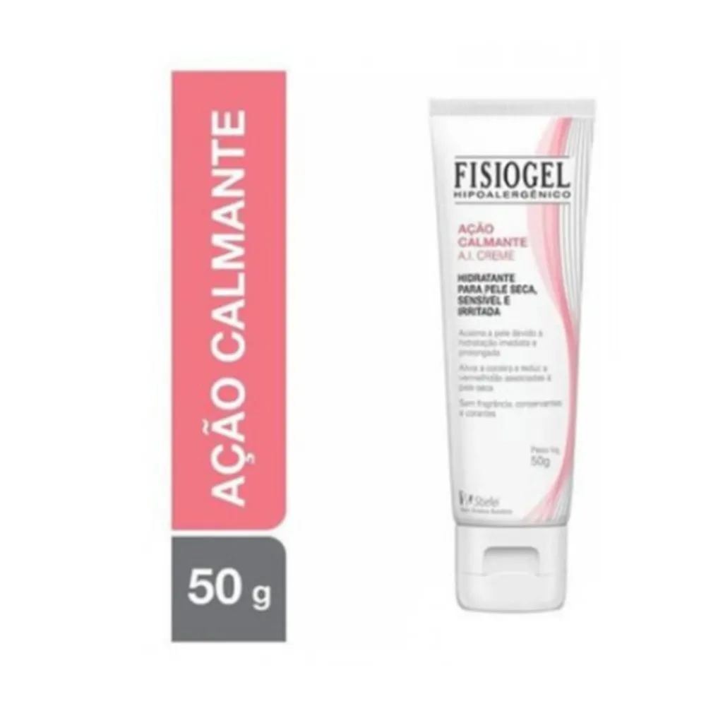 Creme Hidratante Corporal Fisiogel Ação Calmante A.I com 50g