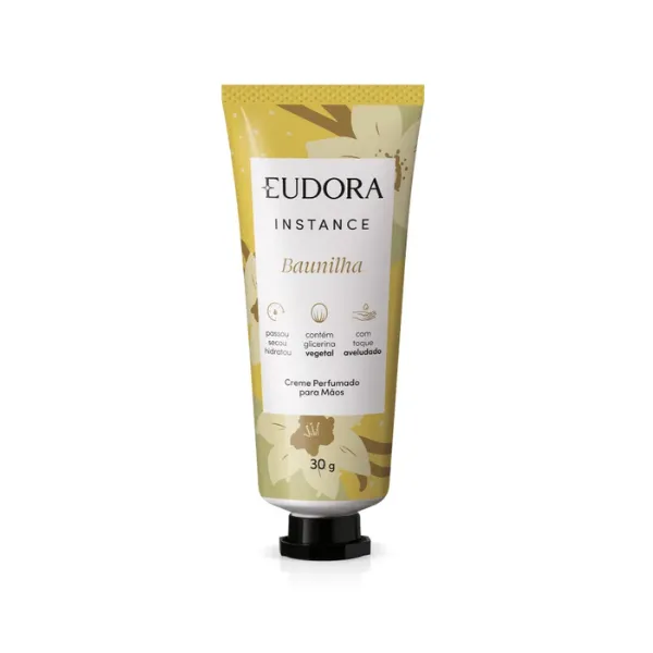 Creme Hidratante Para Mãos Instance Baunilha 30gr