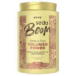 Creme para Pentear Seda Boom Volumão Power Pote 1kg