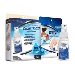 Curativo Líquido Cicatrisan Spray 10ml - Sanfarma