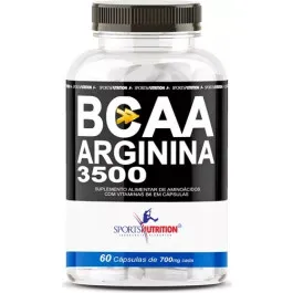 BCAA Sports Nutrition 3500 - 60 Cápsulas
