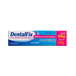 Creme Fixador de Dentadura DentalFix Sem Sabor 68g