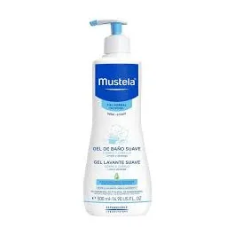 Gel de Banho Infantil Mustela Bebê Suave Corpo e Cabelo 500ml