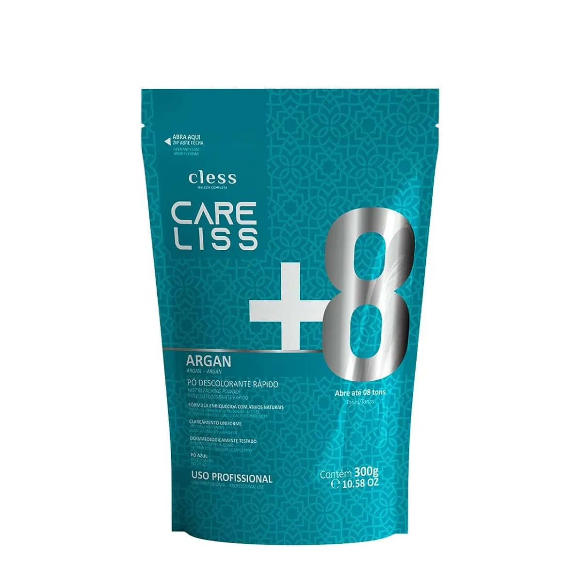 Descolorante Pó Care Liss Argan Refil 300g