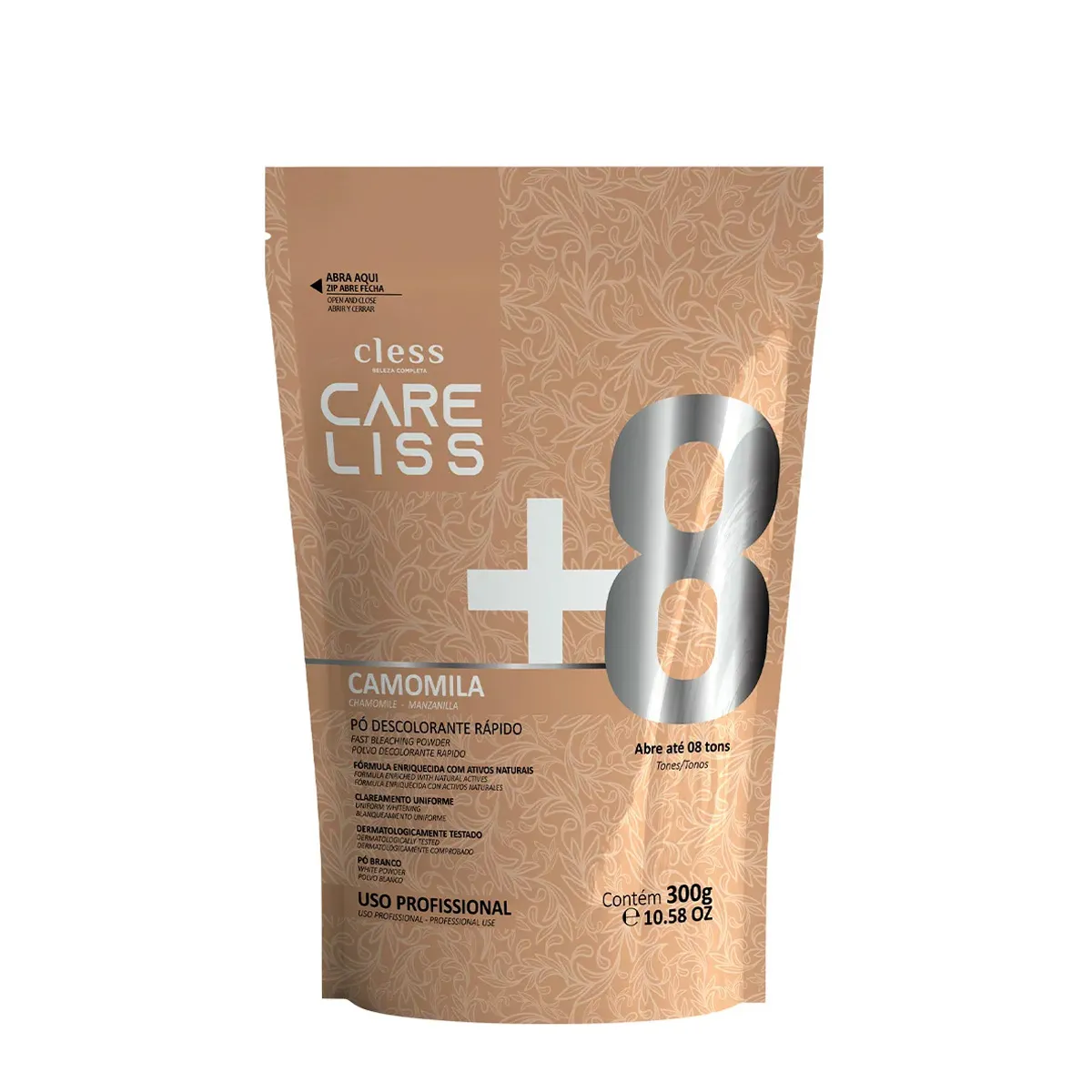 Descolorante Pó Care Liss Camomila Refil 300g