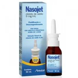 Nasojet 9mg/ml - Solulção Nasal com 50ml