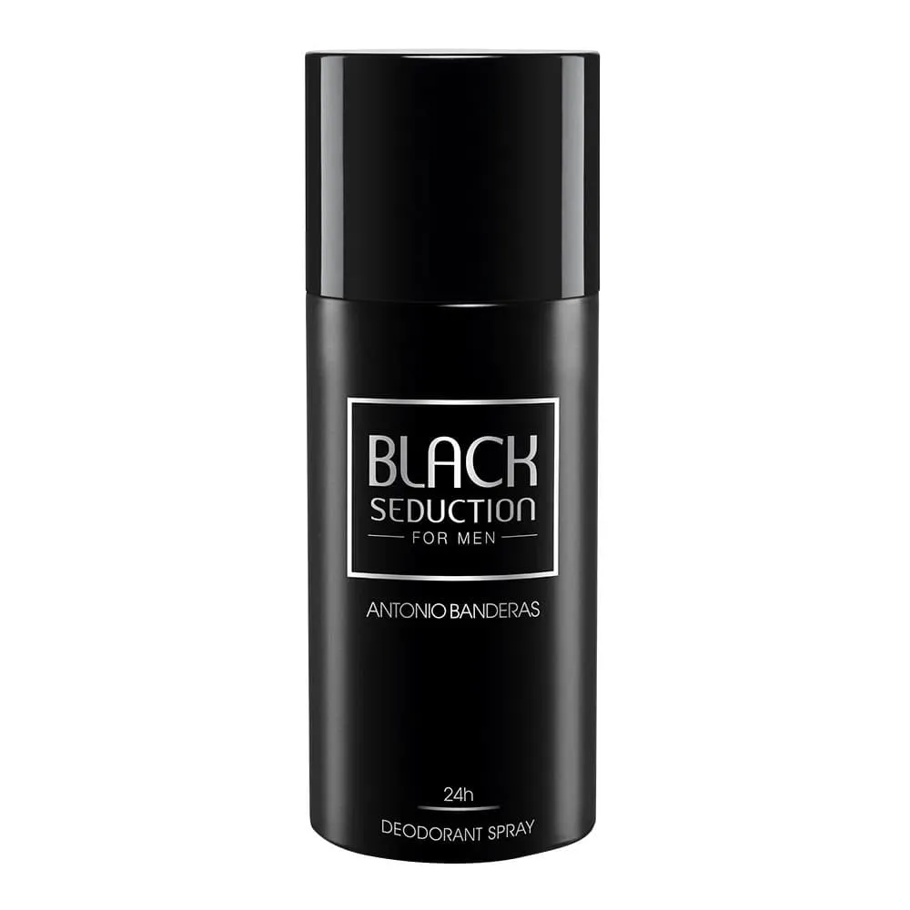 Desodorante Seduction Black Masculino Banderas 150ml