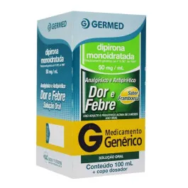 Dipirona Monoidratada 50mg/ml - Solução Oral 100ml - Germed Pharma - Genérico