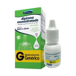 Dipirona Gotas 500mg 20ml - Genérico - Farmace