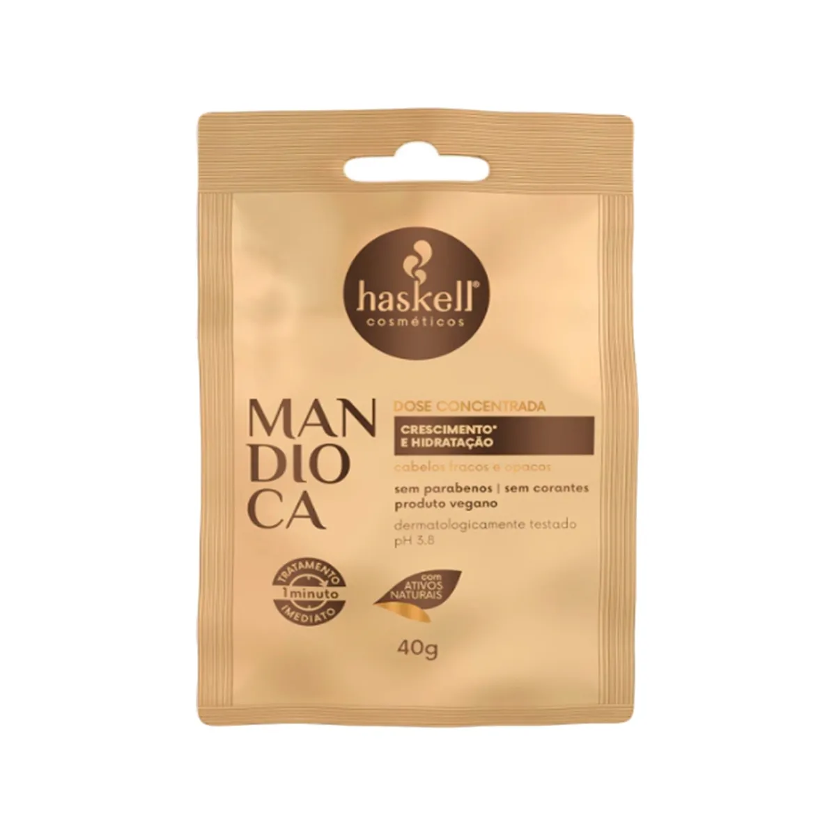 Dose Capilar Haskell Concentrada Mandioca 40g