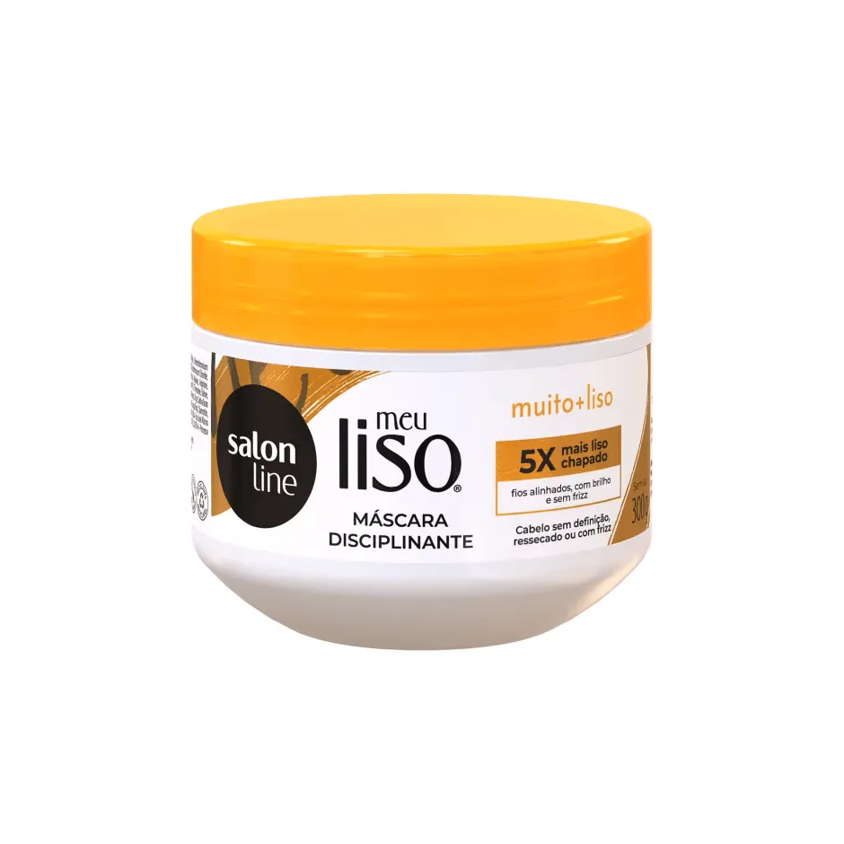 Máscara De Hidratação Capilar Salon Line Meu Liso Muito Mais Liso 300g
