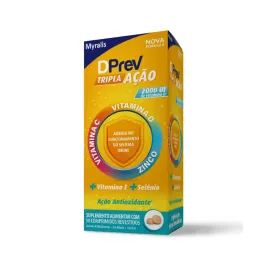 Dprev Tripla Ação 2000UI 30 Cápsulas
