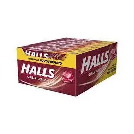 Bala Halls Sabor Cereja 28g