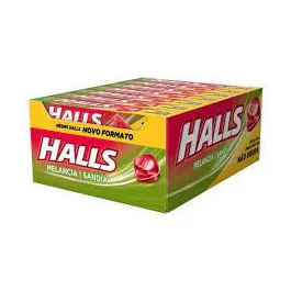 Bala Halls Sabor Melancia 28g