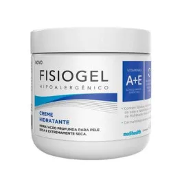 Creme Hidratante Corporal Fisiogel Hipoalergênico Pele Extremamente Seca 450g