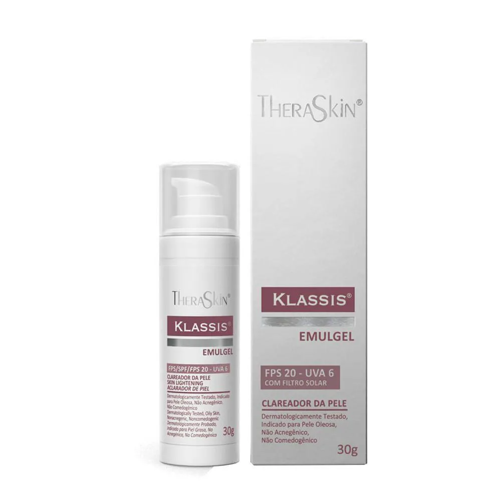 Emulgel Clareador Klassis Theraskin 30g